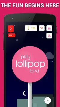 Lollipop Land - Android 5.0 Easter Egg Screen Shot 0