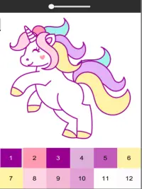 Unicorn Art: Coloring Pixel Screen Shot 5