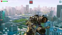 Sniper Shooter War : Sniper Shooting Offline Game Screen Shot 2