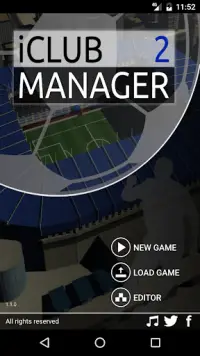iClub Manager 2: football manager Screen Shot 3