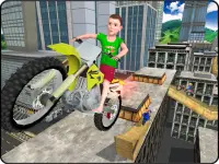 Kids Motorbike Stunts Master Roof Top Arena 2018 Screen Shot 6