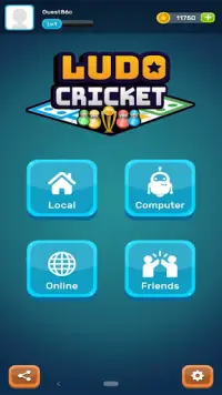 Ludo Cricket - Dice Board Games Screen Shot 1