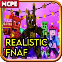 Realistic Five NightsAtFreddys Mod for MinecraftPE