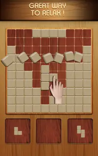 Block Puzzle Wood 1010: Classic Free puzzledom Screen Shot 4