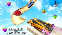 Mega Ramp Car Racing - Ramp Stunt Car Games Screen Shot 0