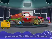 Crianças Carro Lavar Garagem Auto Serviço Estação Screen Shot 2