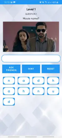 Bollywood Movie Quiz Screen Shot 2