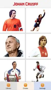 Johan Cruyff Color by Number - Pixel Art Game Screen Shot 1