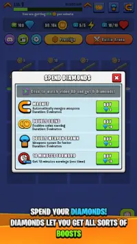 Idle Royale Weapon Merger Screen Shot 6