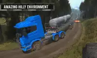 Trailer Truck Off Road Driving Screen Shot 1