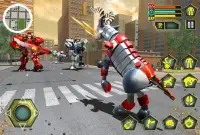 リアルロボットヤギシミュレータ - ロボット変形ゲーム Screen Shot 2