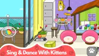 My Cat Town - Cute Kitty Games Screen Shot 3
