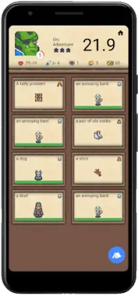 60 seconds RPG ⏱️: A fast-paced dungeon crawler Screen Shot 2