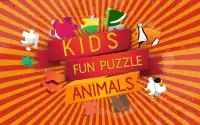 Kids Fun Puzzle : Animals Screen Shot 0
