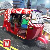 Snow Tuk Tuk Auto Rickshaw 3D