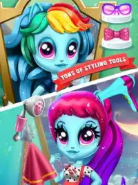 Rainbow Pony Hair Salon Screen Shot 2