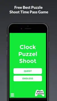 Clock Puzzle Shoot 2018 (New) Screen Shot 0