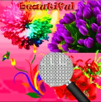 Beautiful flowers Pixel Art Coloring By Number Screen Shot 0