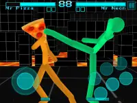 Stickman Fighting Neon Warrior Screen Shot 14