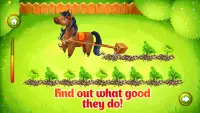Kids Animal Farm Toddler Games Screen Shot 4