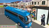 coach bus games: rij manie 3d Screen Shot 1