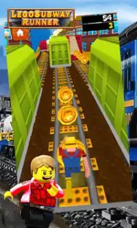 Lego Subway Runner Surfers Screen Shot 6