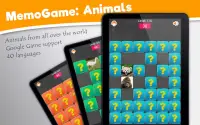 Động vật: trò chơi trí nhớ Screen Shot 7