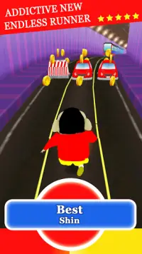 Subway Shinchan Run Game Screen Shot 1