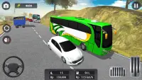 เกม ขับ รถบัส - ภูเขา เกม รถ Screen Shot 1