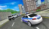 Police Car Highway Moto Pursuit Screen Shot 0