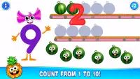 Learning numbers for kids! Screen Shot 3