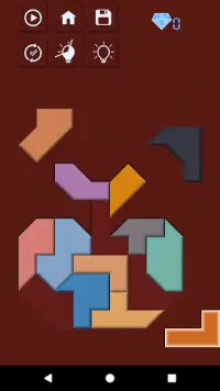 Poly Shape - Tangram Puzzle Game Screen Shot 3