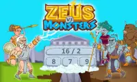 モンスター対ゼウス - 数学ゲーム Screen Shot 0