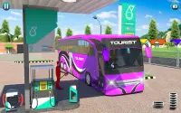 Kent okul otobüs sürüş simülatör 2021: yeni Koç Screen Shot 6
