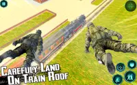 Military Train Shooting Game: Euro Train Simulator Screen Shot 9