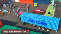 Modern Truck Parking: New Parking & Driving Games Screen Shot 3