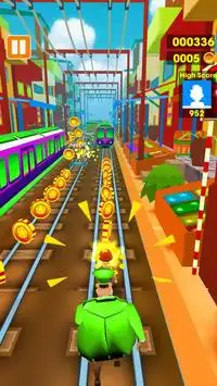 Subway Train Surf- Run Fun 3D Screen Shot 1