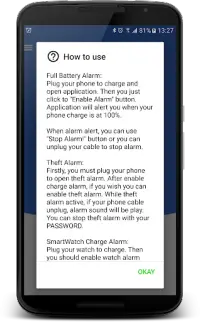Full Battery & Theft Alarm Screen Shot 6