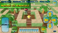 Gumbelmon: 3D Labyrinth Classic Arcade Maze Run Screen Shot 1