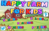 Happy Farm For Kids Screen Shot 0