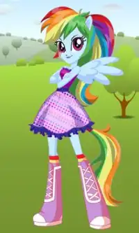 Dress Up Rainbow Dash Screen Shot 2