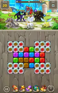 Dragon Village B - Dragon Breeding Puzzle Blast Screen Shot 15