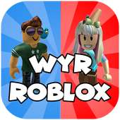 Game Would you rather Roblox, Quiz