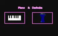 Piano and Darbuka a virtual piano keys & darbuka Screen Shot 0