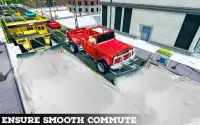 Snow Blower Games Truck Driver Simulator Screen Shot 0