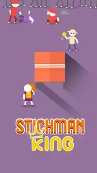 Stickman King : Ping Pong Screen Shot 0