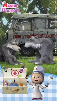 माशा और भालू: अस्पताल Screen Shot 5