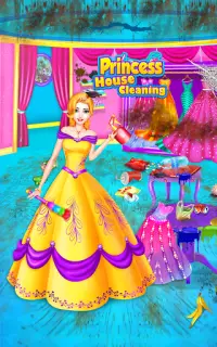 Princess House Cleaning - Home CleanUp for Girls Screen Shot 16
