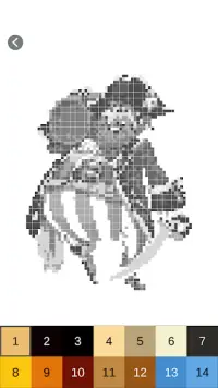Pirate Sea Pixel Art Color Screen Shot 5