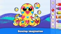 Kids Coloring Book: Drawing & Painting for toddler Screen Shot 3